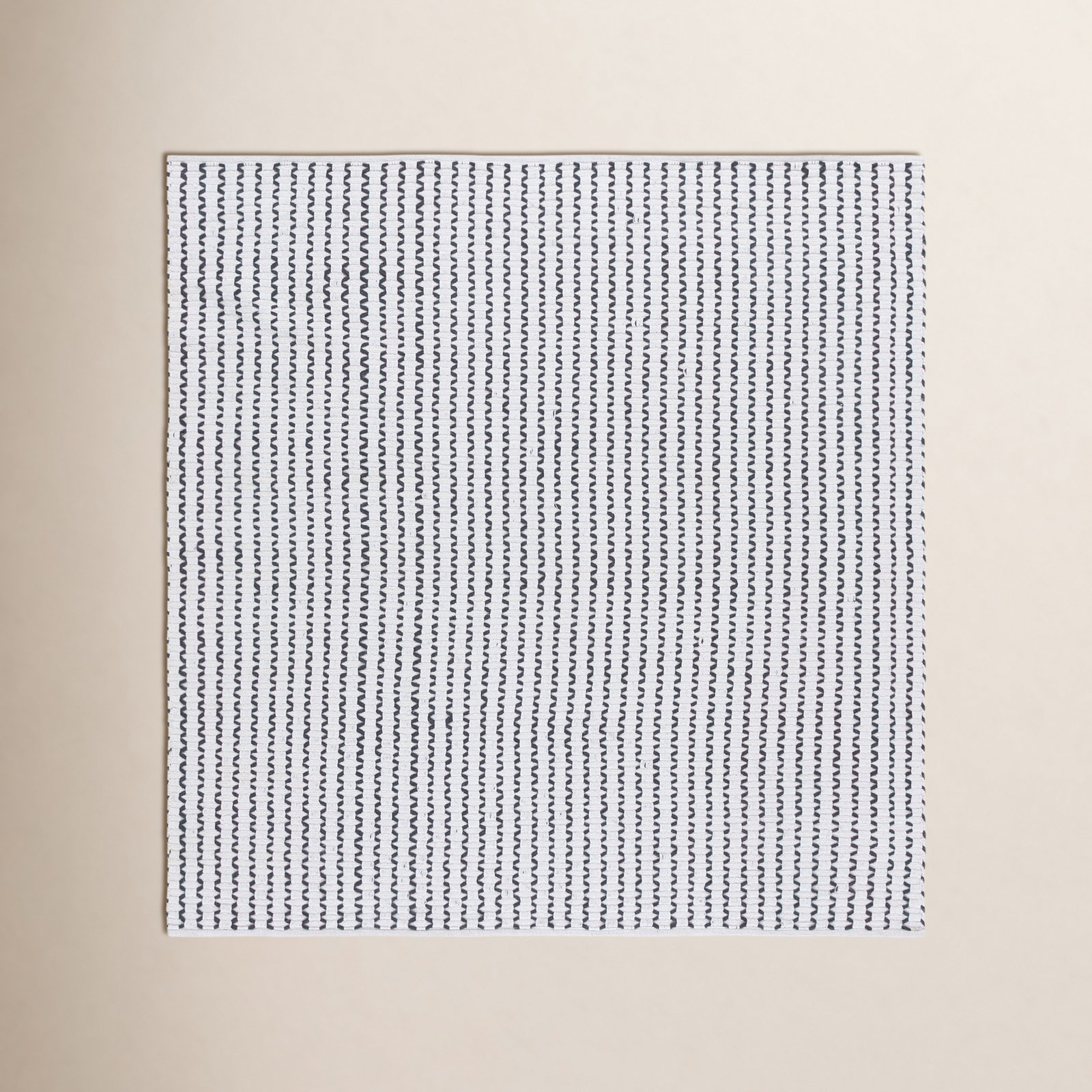 Hand-Woven Rug, Square 6'