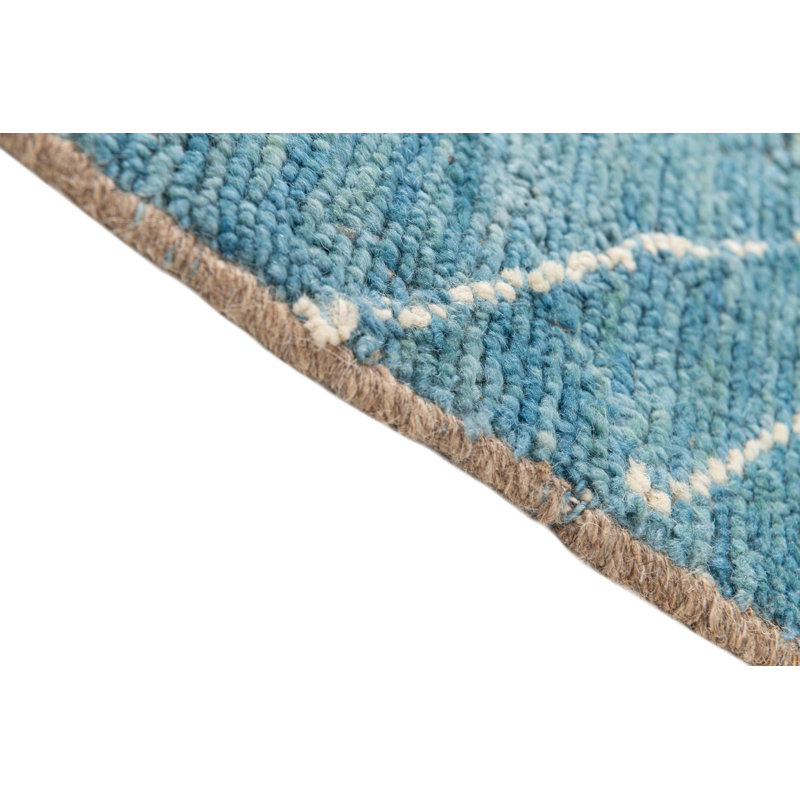 Tapis bleu clair Kalmanovitz