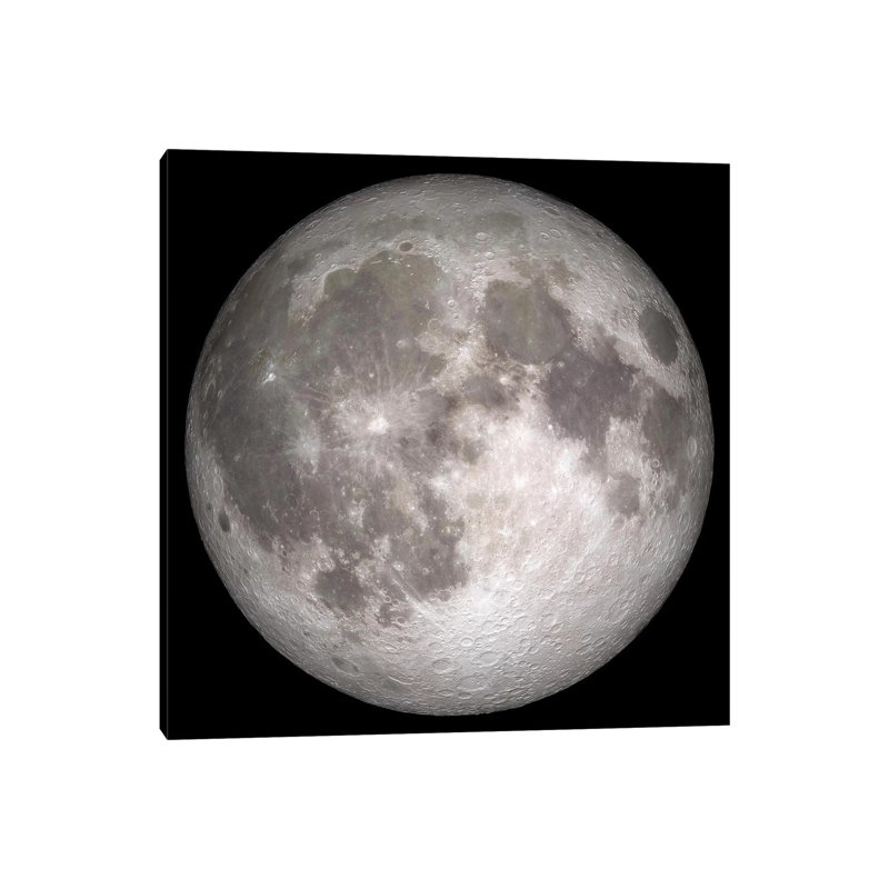 Full Moon II by Stocktrek Images - Wrapped Canvas Print, 30.48 cm H x 30.48 cm W
