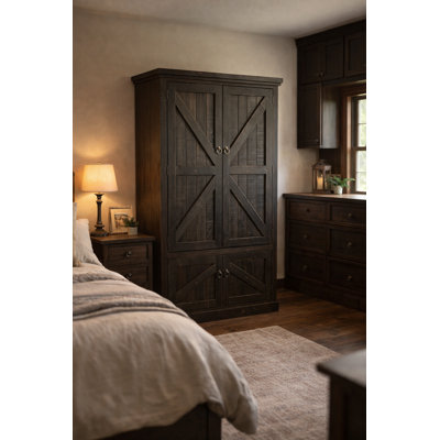 Kellogg Solid Wood Armoire