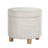 Mayen 19" Wide Round Storage Ottoman-419760610