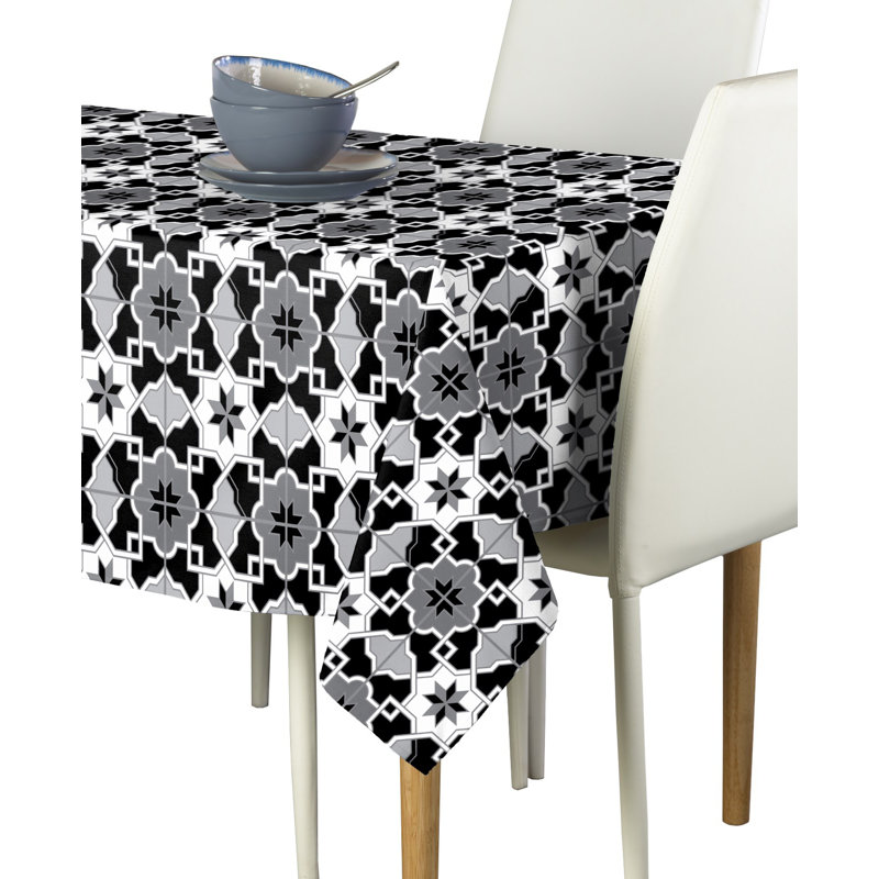 Mosaic Tablecloth, 104" L x 60" D