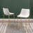 Upholstered Counter Stool with Metal Frame-1448904867