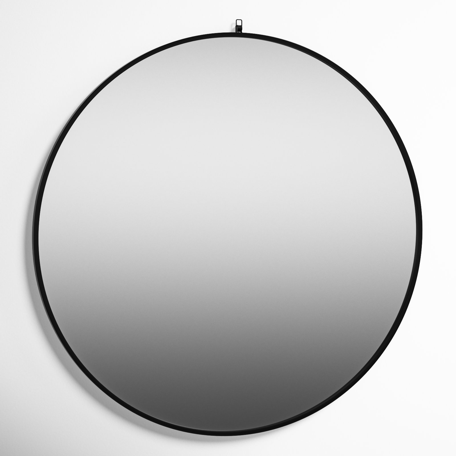 Cassie Accent Mirror, Black, 45" x 45"