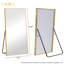 Miroir mural moderne en métal pleine longueur avec support mural-716783889-801764347