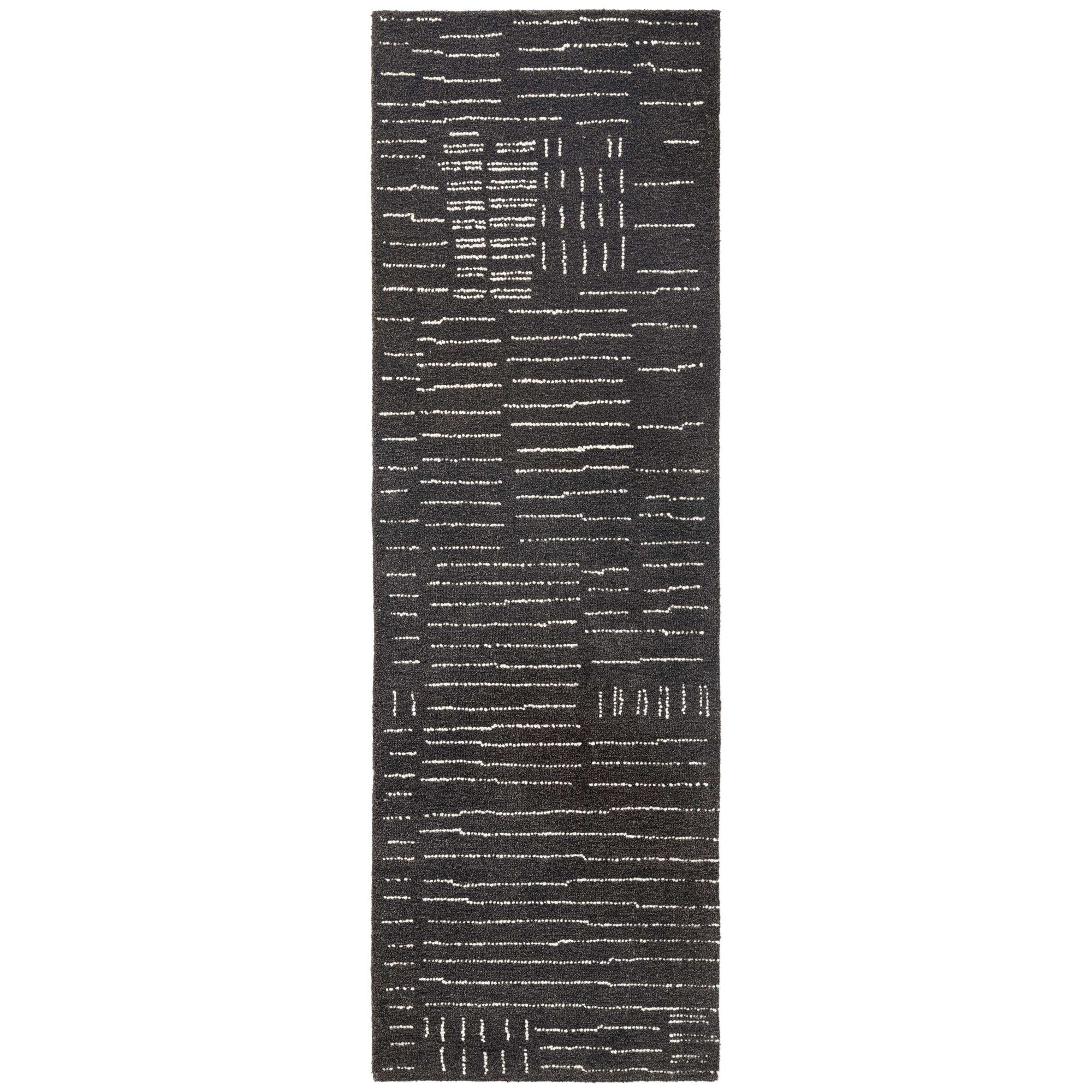 AllModern Hand Tufted Wool Nina Rug, Runner 2'6" x 8'