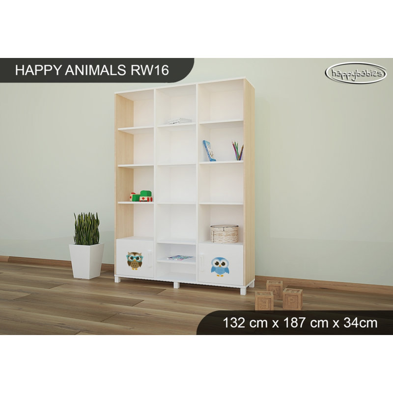 187cm H X 132cm W Kids Bookcase, Light Pear