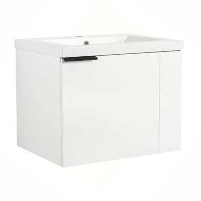 24 "Bathroom Vanity Sink Combo For Big Space,Modern Bathroom Cabinet Cabinet Combination, Bathroom Sink Cabinet Set(Composable)
