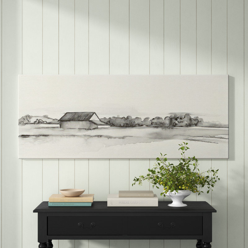 Wyeth Barn I sur toile, H 24 po x l 60 po x P 1,5 po
