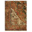 Antique Weave Serapi Wool Oriental Area Rug-25305975