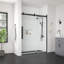 Bel Soft Close Gold 60" Frameless Sliding Soft Close Shower Door-98614972