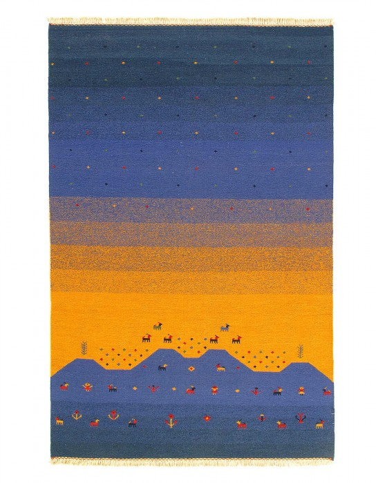 Hendrith One-of-a-Kind Rectangle 6' X 8'11" Hand Knotted Area Rug