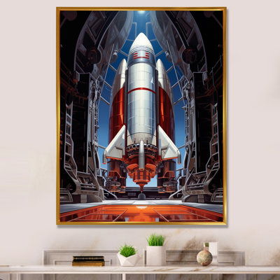 Rocketship Reverence II, reproduction d'art sur toile