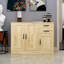 Buffet moderne en bois avec plusieurs options de rangement-853160548
