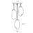 Liquid 3 - Light Satin Black Cluster Pendant-809010149-809010145