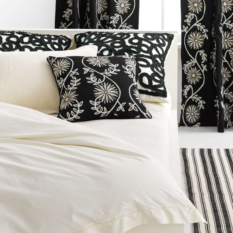 Petite Trellis Matelasse Sham, Ivory, Standard