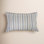 Naples Striped Linen Throw Pillow