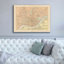 «Map of Cincinnati» par Wild Apple Portfolio, art mural sur toile-1078503164