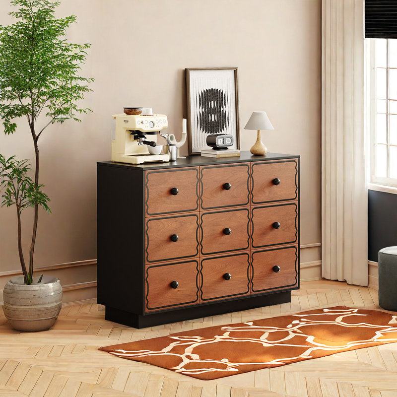 Commode décorative française rétro