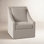 Teagan Upholstered Swivel Armchair