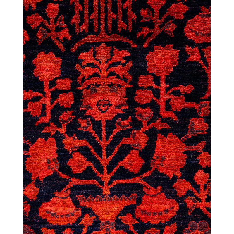 Overyed One-of-a-Kind Rectangle 4'1" X 5'10" Hand Knotted Area Rug