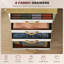 45 cm W Chest of 4 Drawers-1847008096
