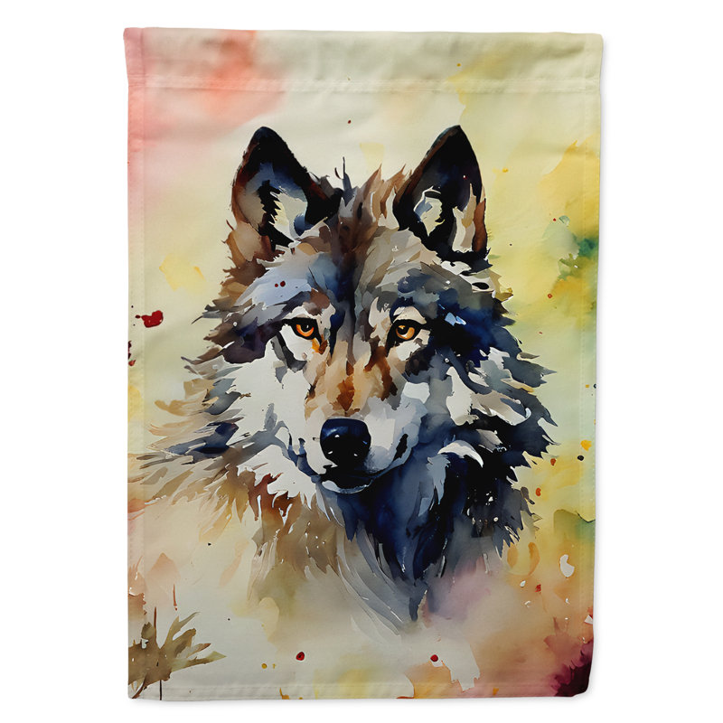 Drapeau Wolves Wolf House