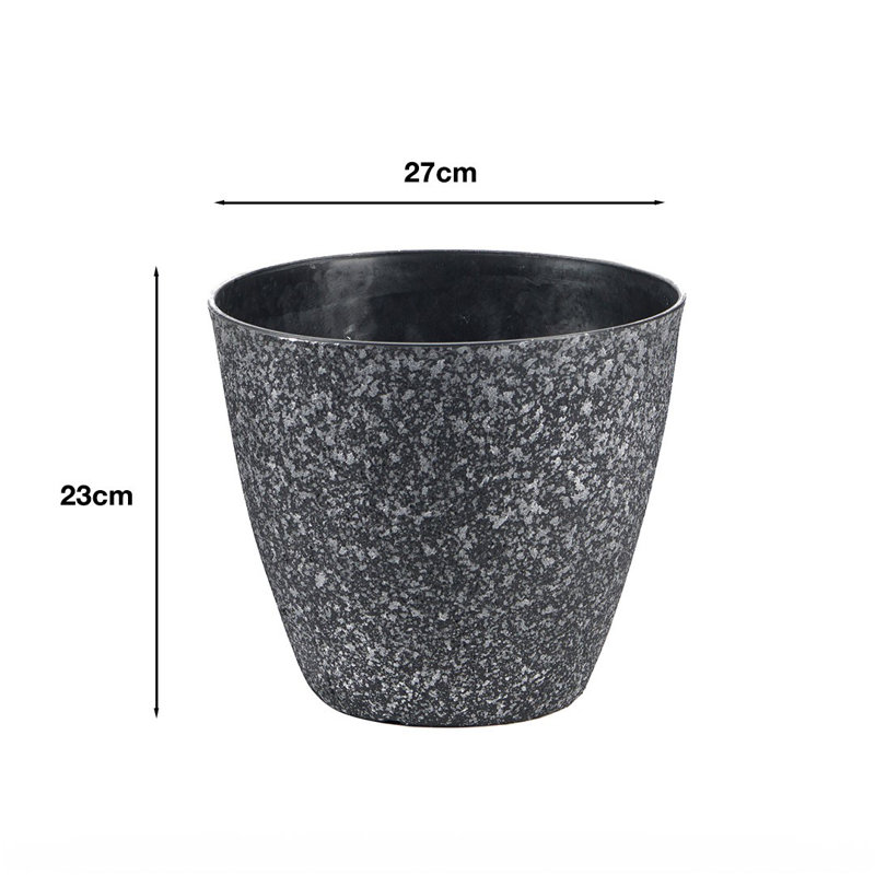 Nyelli Granite Effect Plant Pots