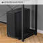 Lorren Adjustable Height and Foldable L-Shaped Iron Computer Desk