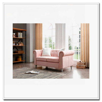 Chic Two-Seater Loveseat