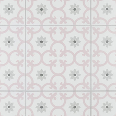 Carreau de porcelaine 10 po x 10 po Daria