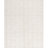 Hand-Knotted High-Quality White Area Rug