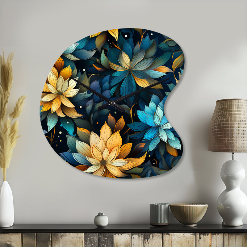 Horloge murale Natures Meditation - Floral, Petit