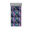 Noir / motif floral multicolore