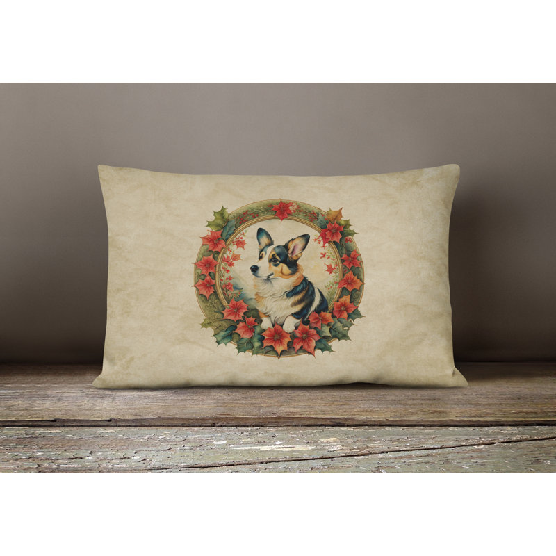 Coussin Christmas, 12 po x 16 po, Rectangulaire