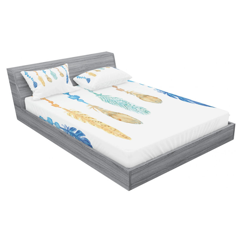 Microfiber Sheet Set, Full Sheet Set with Fitted Sheet