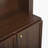 Farmhouse All-in-One Hall Tree with Adjustable Shelves, Retro Arched Entryway Storage Bench with 3 Cabinets, Wooden Coat Rack Organizer with 4 Golden Hooks for Mudroom, Hallway-129935302