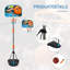 Ebern Designs Adjustable Height Metal Outdoor Kids Game