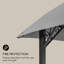 3m x 3.5m Steel Patio Gazebo
