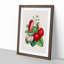 Wild Strawberry Illustration - Framed Print-55612422-55612423