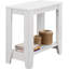 Table d'appoint de style transitionnel en stratifié pouvant servir de table de lampe, table de chevet, table de bout-94559906