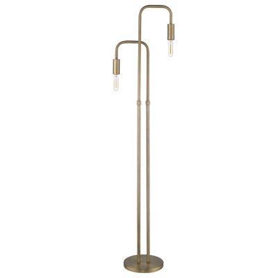 Peachey 62.56'' Arched Floor Lamp