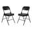 Vinyl Padded Folding Chair Set-61183730
