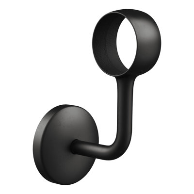 Bohumil Matte Black Stair Handrail Kit 1.2M - Indoor Stair Steel Railing