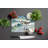 Sanderling Racing the Tide Glass Cutting Board