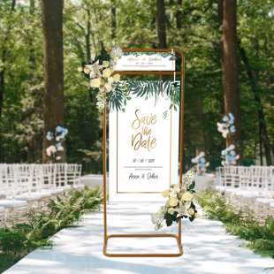 Wedding Easel, Table Plan Easel, Welcome Sign Easel, Light Wood, Wedding  Welcome Sign Stand, Lightweight Display Large Canvas Wood Signs 