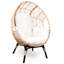 Ensemble de 3 chaises de patio avec table d'appoint