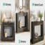 Console 47 po, rangement pour couloir, noir
