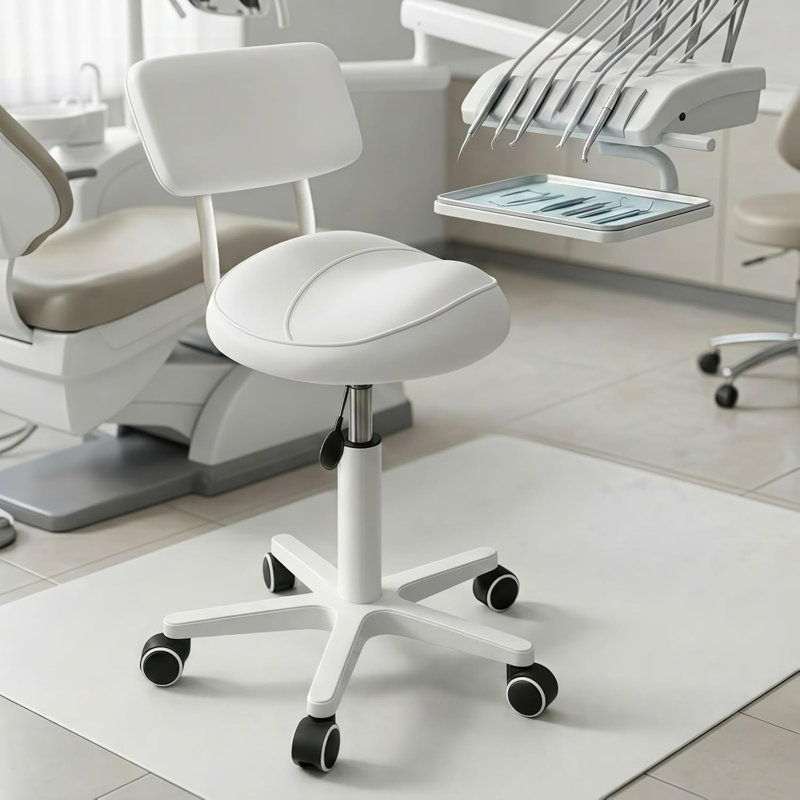 Tabouret à roulettes XUEGW, White