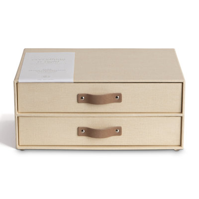 Rangement de bureau 2 tiroirs Birger
